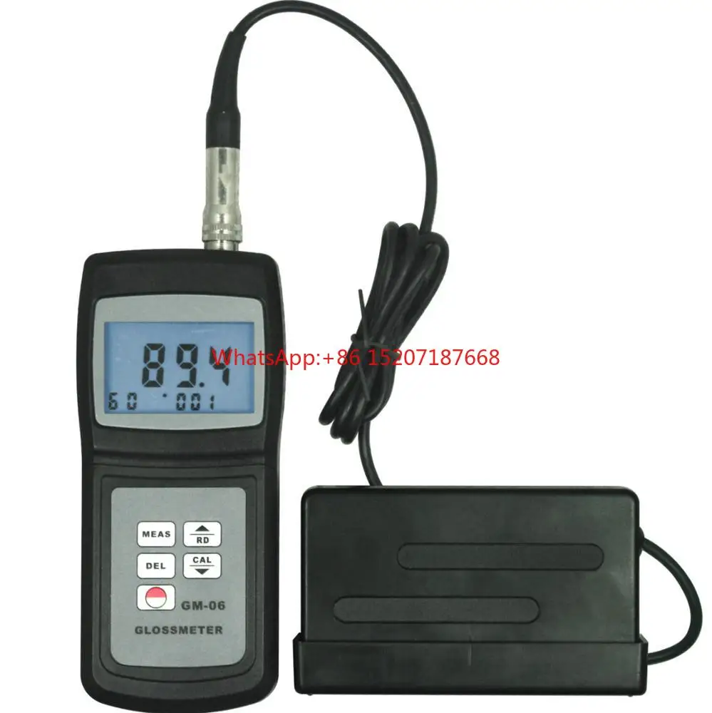 High Quality Portable  60 Degree Gloss Meter  Glossmeter GM-06   0.1 ~ 200 GU