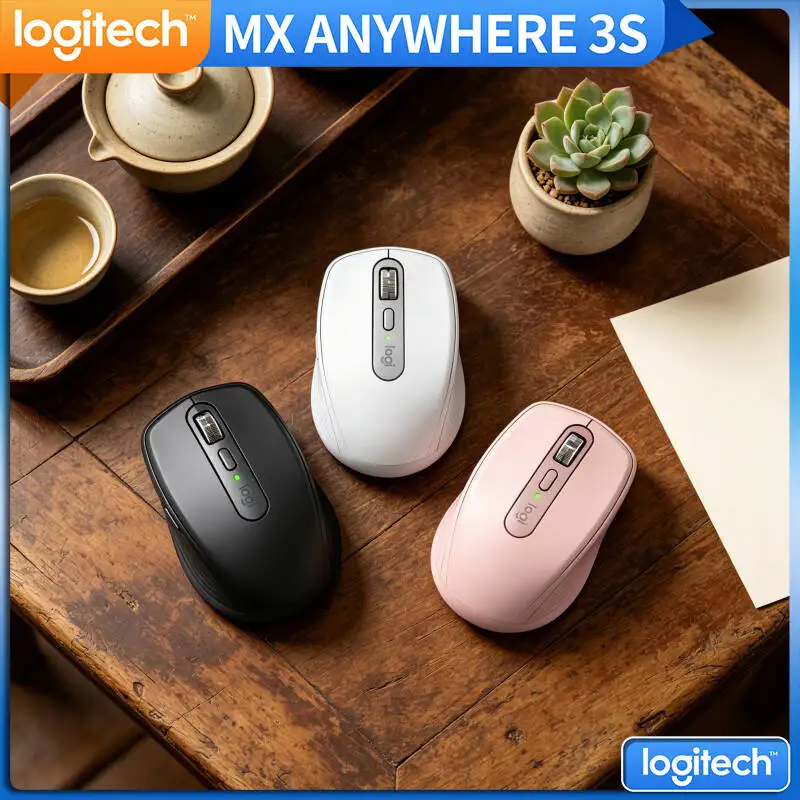 

Premium MX Anywhere 3S - 8000 DPI, USB-C Fast Charge, Anti-Slip Grip, Ideal for Stationery Store Order Confirmation Duty