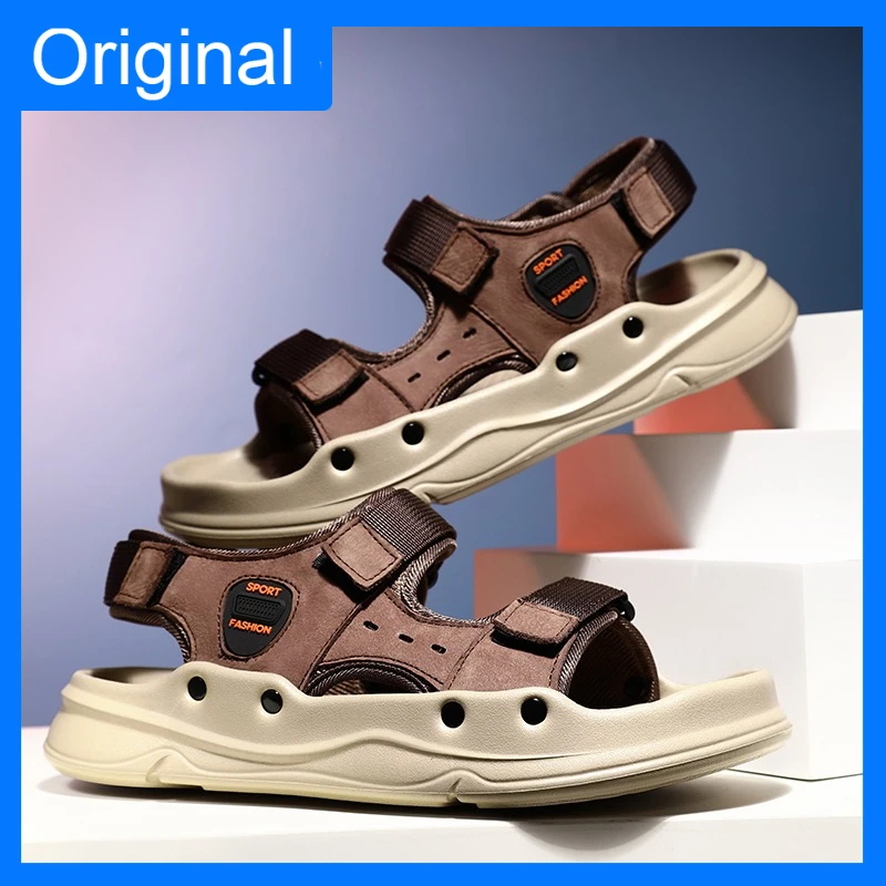 

Mens Sandals Casual Lightweight New Classic Outdoor Comfortable Summer Water Shoes Anti Odor Quick Drying Youth Walking Sandals