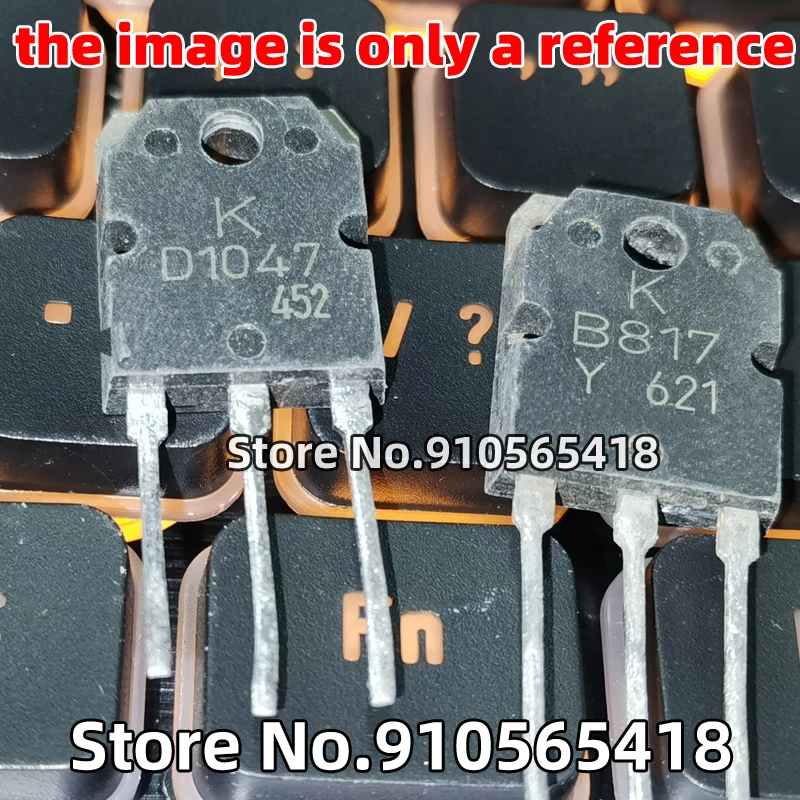 20PCS  (10PCS B817 + 10PCS D1047) TO-3P 2SB817 2SD1047 Original disassembler second-hand D4206S 2SC2625 BU508A