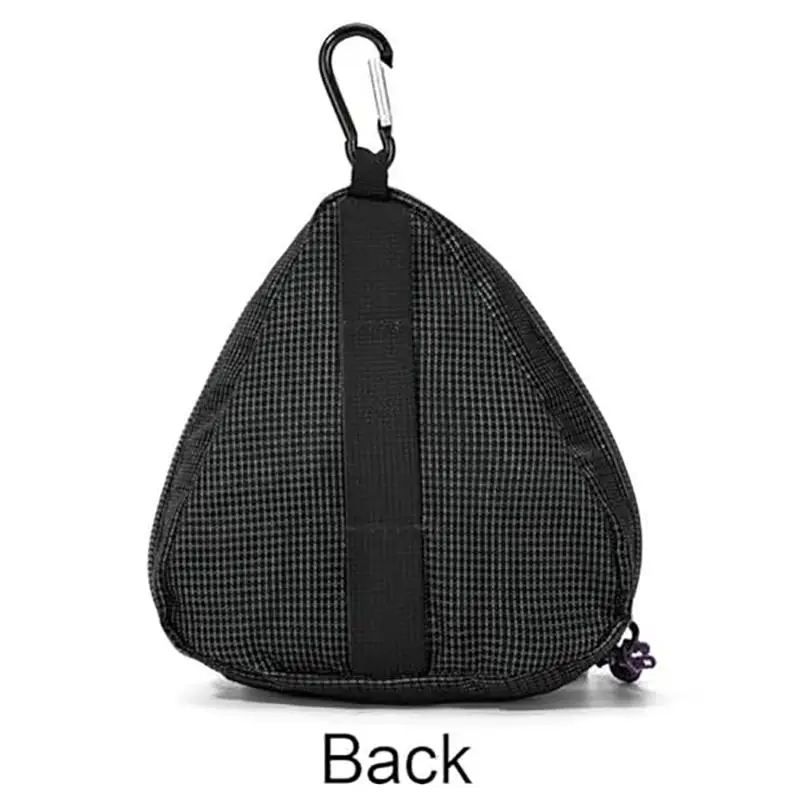 Foldable Travel Shoe Bag Black Shoe Storage Pouch Portable Shoes Organizer For Gym Camping Trip view 2