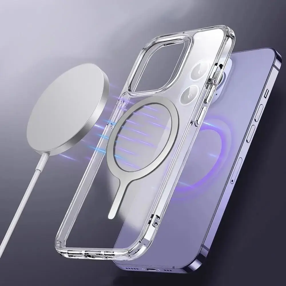 1/5 قطعة المغناطيس المغناطيسي لوحة معدنية حلقة Q التصميم العالمي صفائح حديد ملصق Magsafe شاحن لاسلكي الفولاذ المقاوم للصدأ