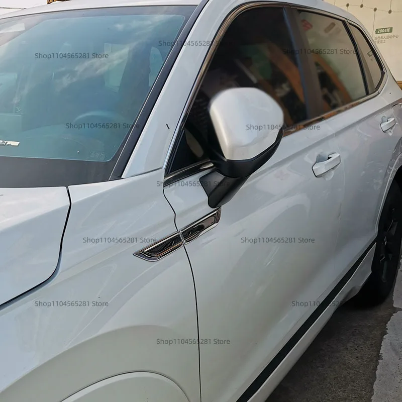 For Haval H9 2024 stainless steel Car Fender Side Badge Logo Sticker Trim Body Exterior Refit Modification Accessories