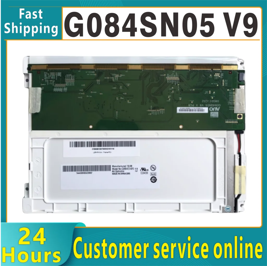 

100% тестовый ЖК-экран, 4-проводной сенсорный экран 189*141, оригинальный 8,4-дюймовый дигитайзер, стеклянная панель G084SN05 V9