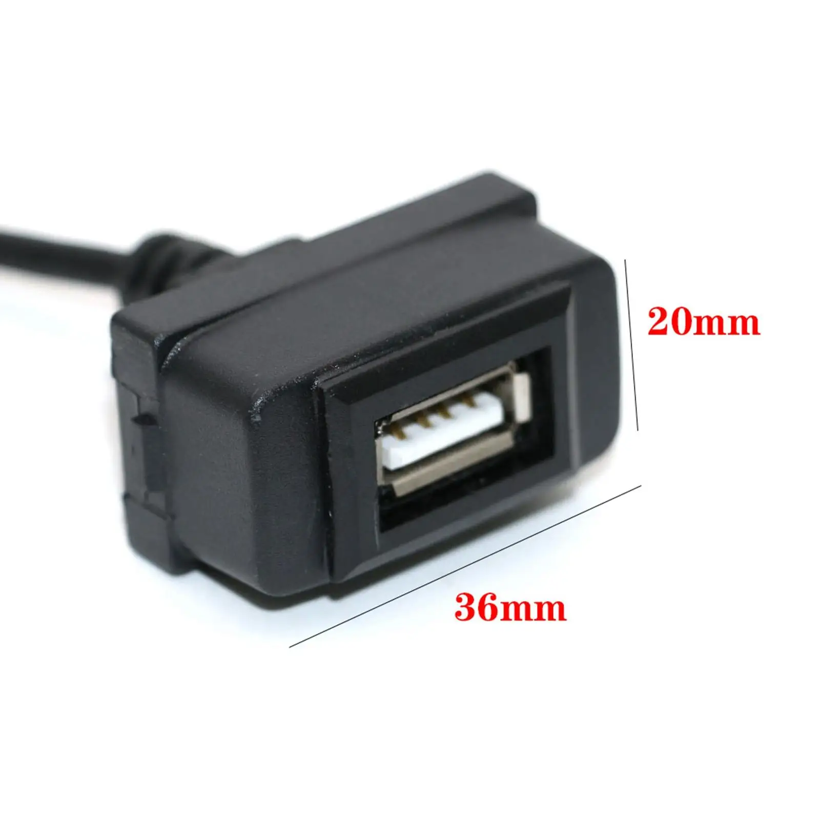 Adaptador de interface USB para carro Adaptador de cabo de extensão para Asx