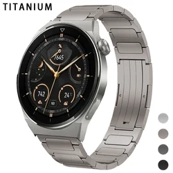 Correa de Metal de titanio de lujo para OPPO Watch X Realme 3/2/S Pro, pulsera de repuesto para OnePlus Watch 2, 46mm, 22mm