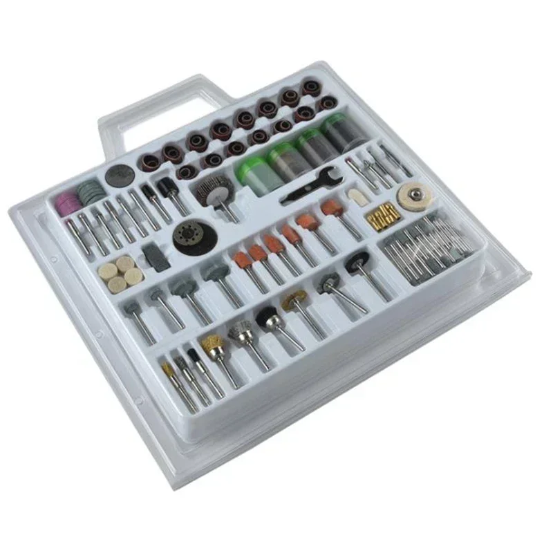 216pcs/ Engraver Abrasive Tools Accessories Dremel Rotary Tool Accessory Set Fits For Dremel Drill Grinding Polishing Saw Blade