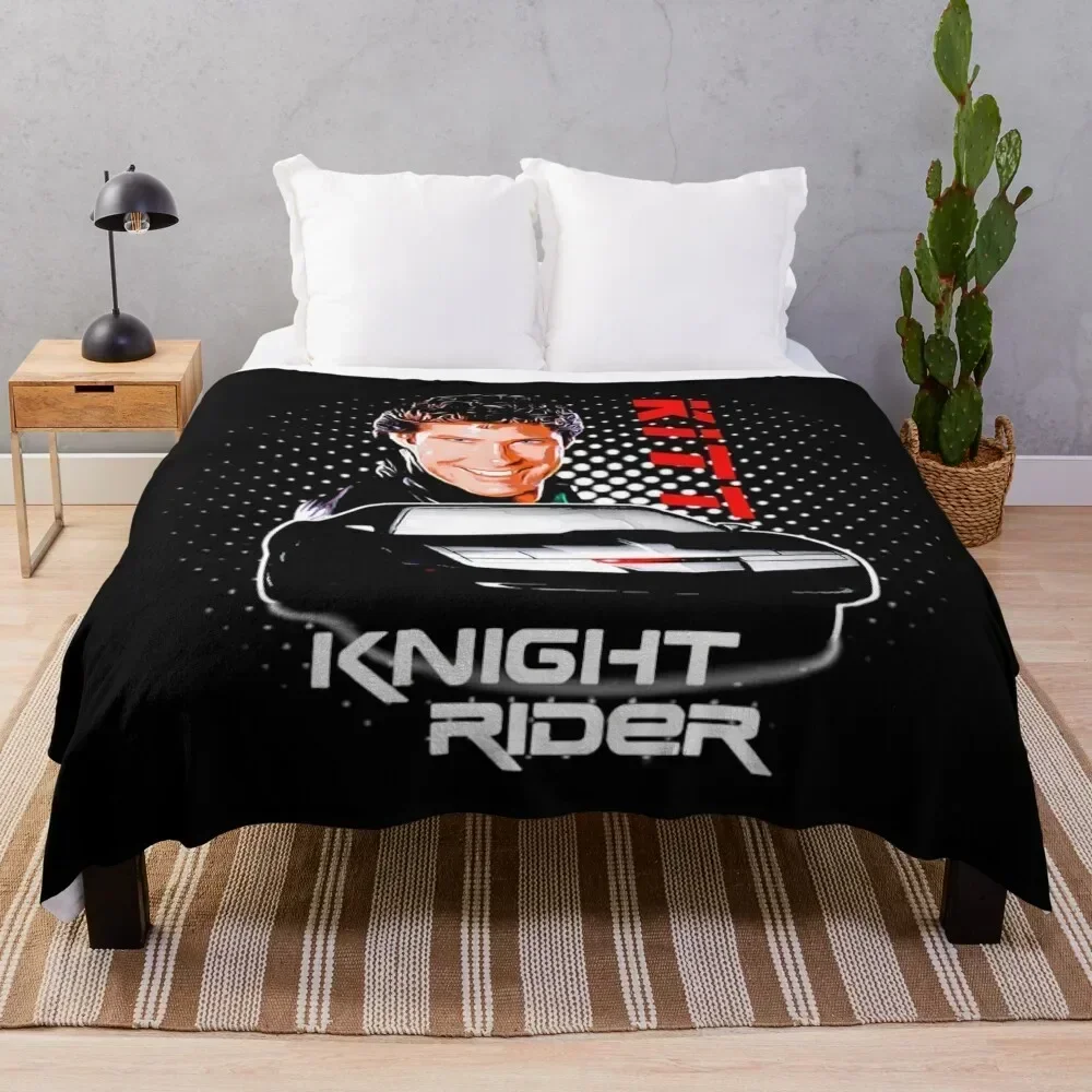 

K2000, knightrider Throw Blanket Bed linens warm winter Blankets
