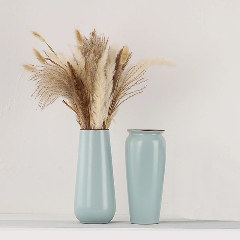 

China Jingdezhen Luxury Ceramics Pottery Handwork Vases Ornament Home Room Decoration Home Room Decor Flower Vase Crafts Bottle