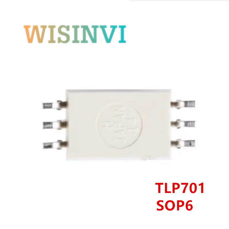 10-50PCS  TLP701(TP,F)  TLP701 P701 SOP6 Optocoupler Logic output