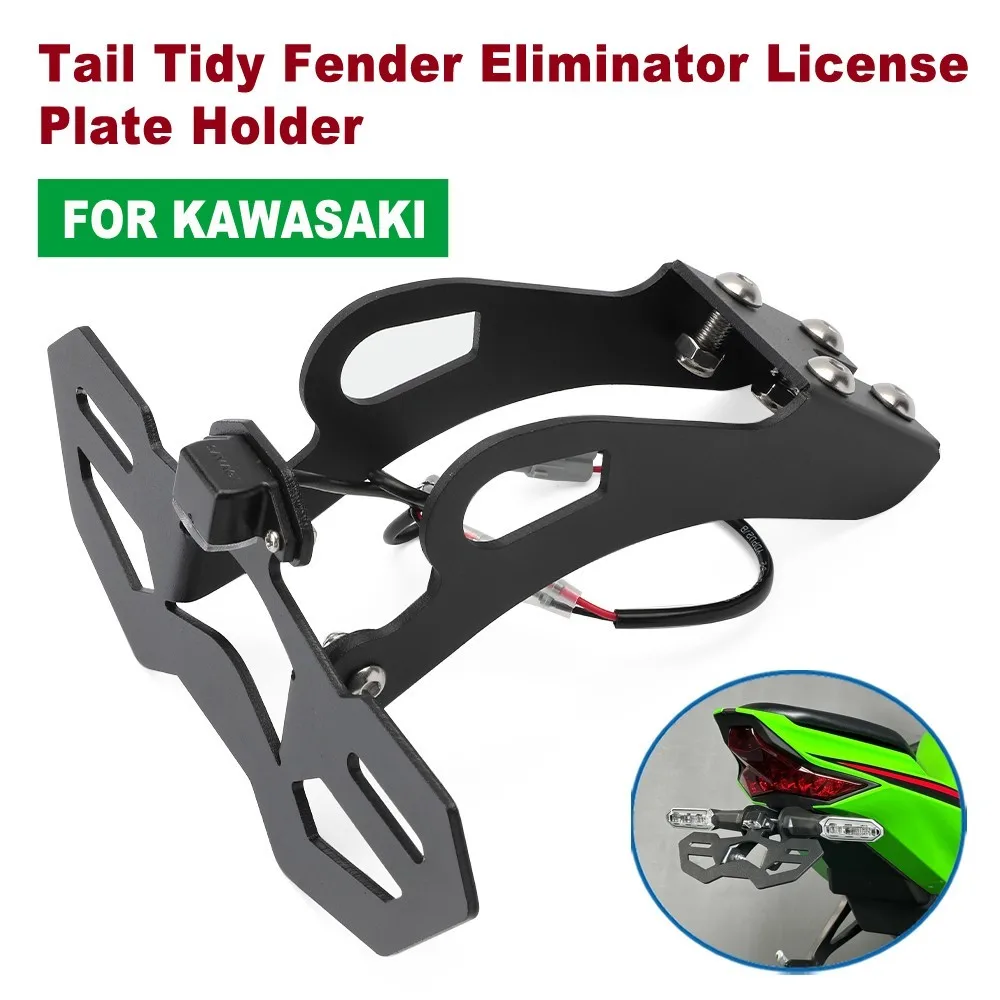 

For KAWASAKI NINJA ZX-4R ZX-25R Tail Tidy Fender Eliminator License Plate Holder 번호판 가드 motorcycle number plate holder accesorio