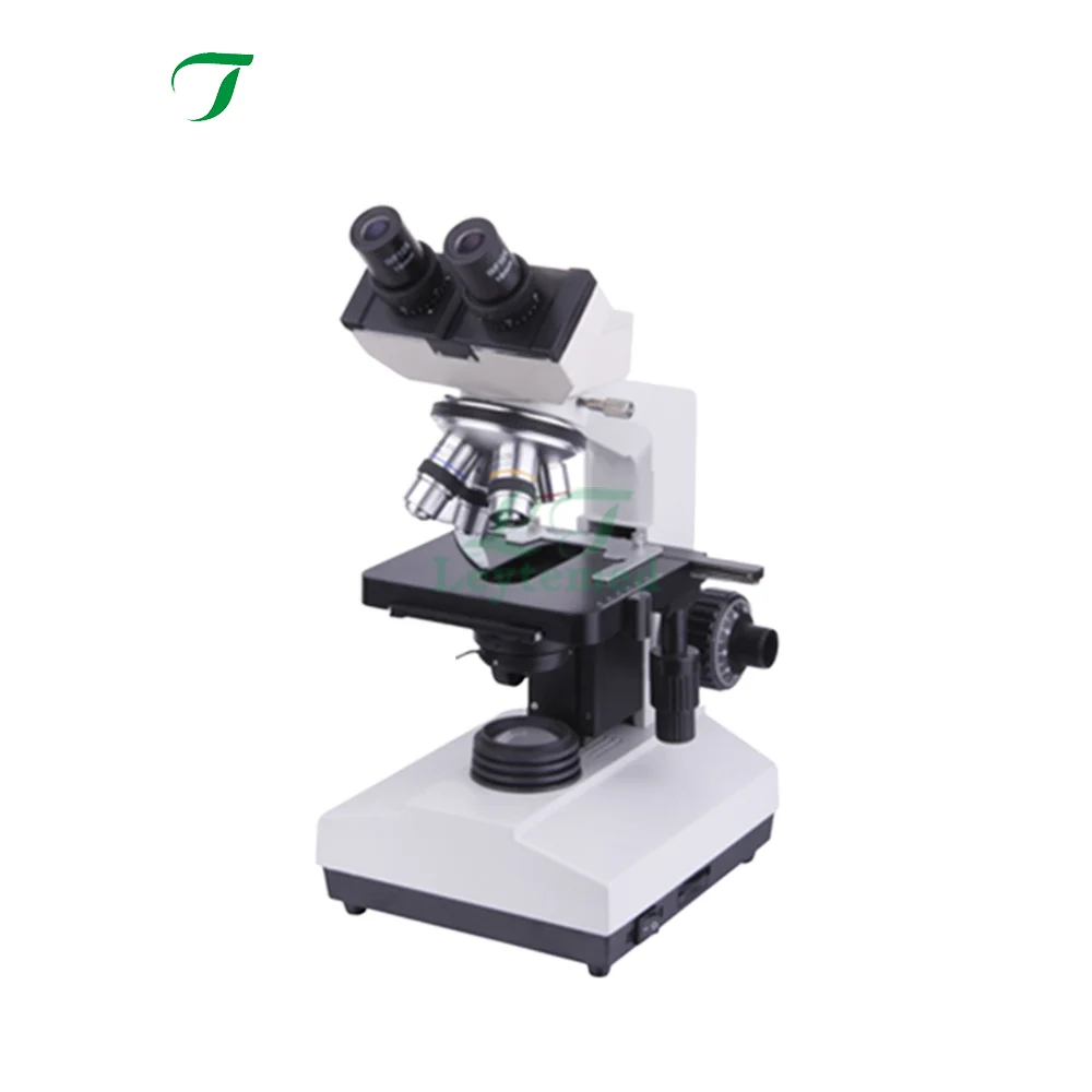 LTLM07 LED Light Source Binocular Biological Microscope 40x-1600x Optical Usage Lab Equipment
