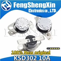 KSD302 10A 250V 0-300 degree Ceramic KSD301 Normally Close Temperature Switch Thermostat 0 5 10 40 50 75 85 100 130C 150C