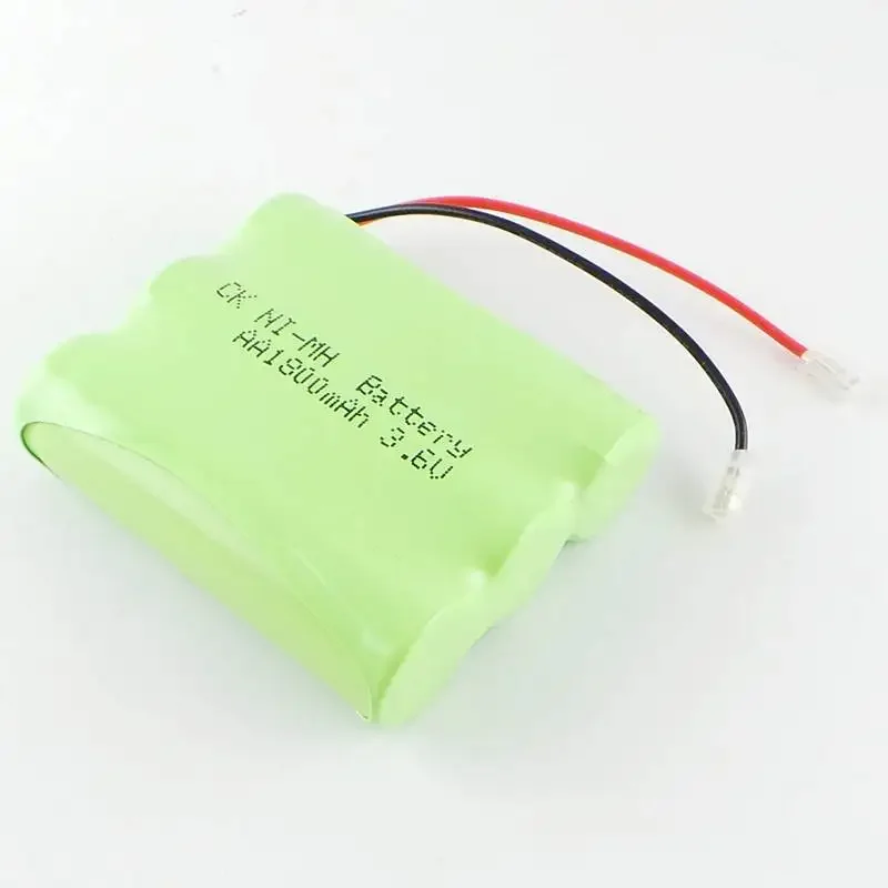 New Brown 3.6V AA 5 Cordless Phone Cell Phone Battery Cluster Machine Rechargeable Li-ion Cell Good A