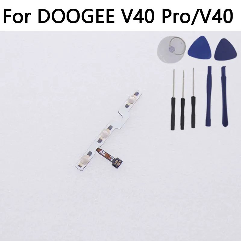 Nuevo Original DOOGEE V40 Pro V40 botón de Control de volumen de energía Cable flexible lateral FPC para teléfono inteligente DOOGEE V40 Pro