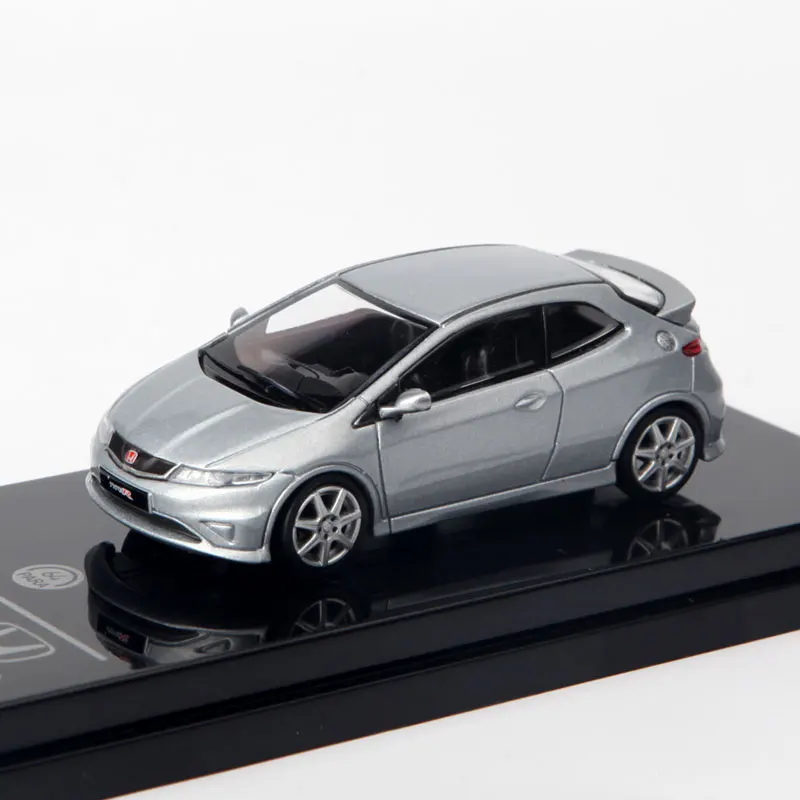 Para 1/64 Honda FN2 Alloy car model Silver black