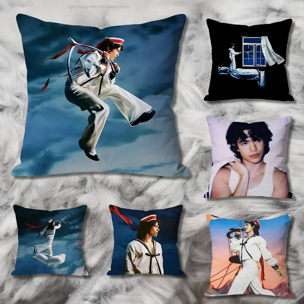 

C-Conan G-Gray Wishbone Various Sizes Square Pillow Case For Car Home Bedchamber Decor Custom Valentine gift