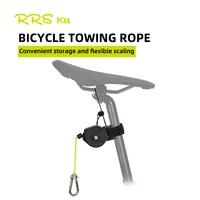 Rrskit-cuerda de remolque portátil para bicicleta de carretera, equipo de tracción práctico para exteriores, para adultos y niños, deportes de bicicleta para padres e hijos