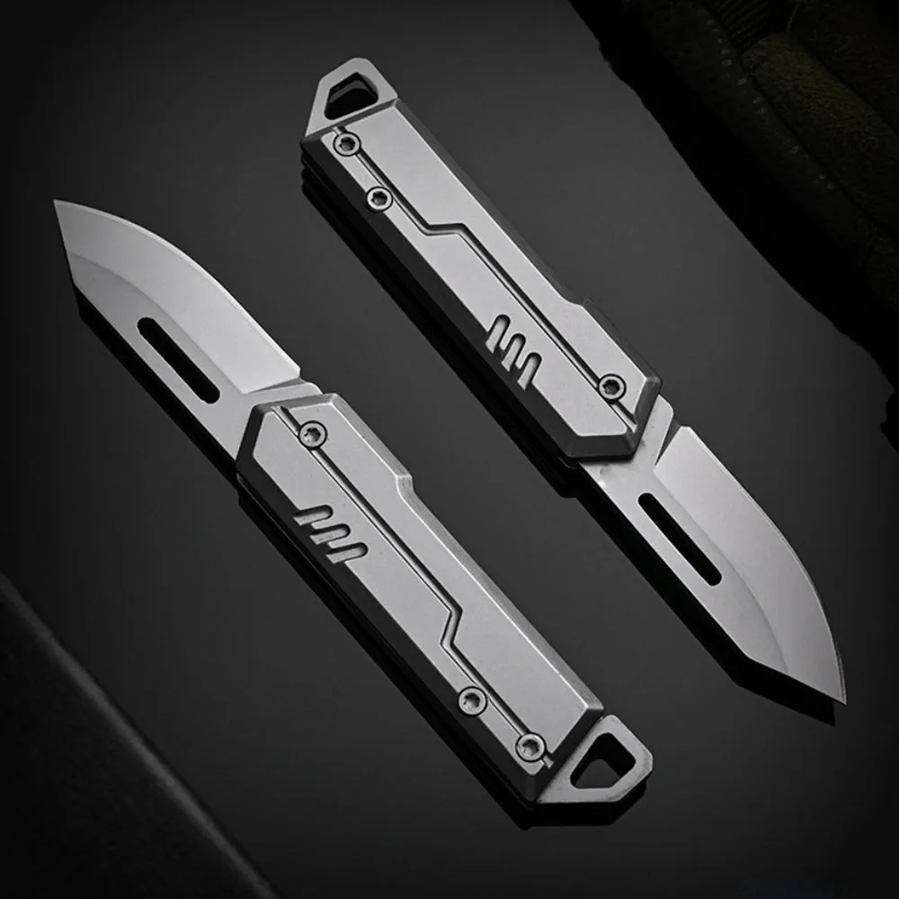 حار بيع في الهواء الطلق EDC للطي D2 سكين المحمولة متعددة الوظائف التخييم سكين الفاكهة المنزلية المضادة للانزلاق مقبض #2