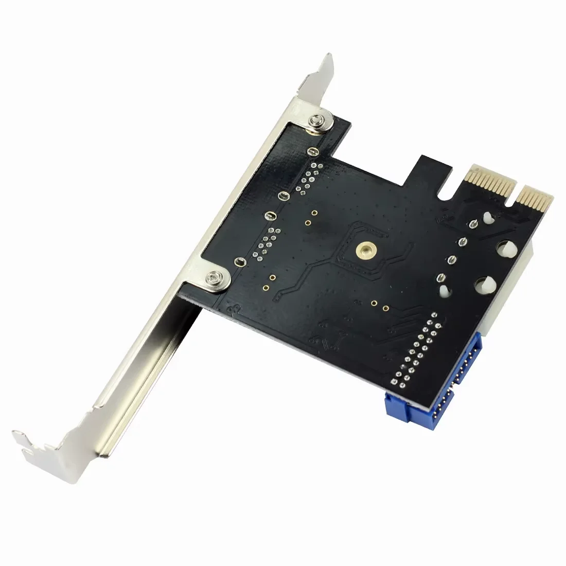 USB3 PCI Express محول PCI E إلى USB 3.0 20pin محول تحكم PCIe x1 USB 3 0 2 منافذ محول USB3.0 PCI-e بطاقة التوسعة