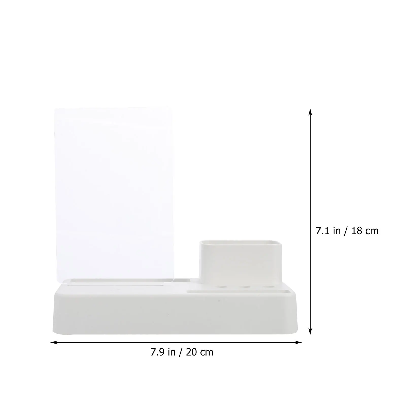 Acrylic Memo Board Transparent Writing Message Board For Home Office School Kitchen Wedding Party Use Tabletop Note Organizer