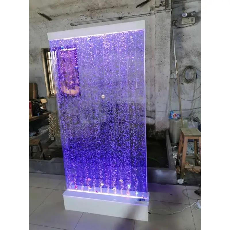 Custom. Factory Acrylic Bar Screen Wall Flow Wall Entrance Cabinet Column Can Be Customized