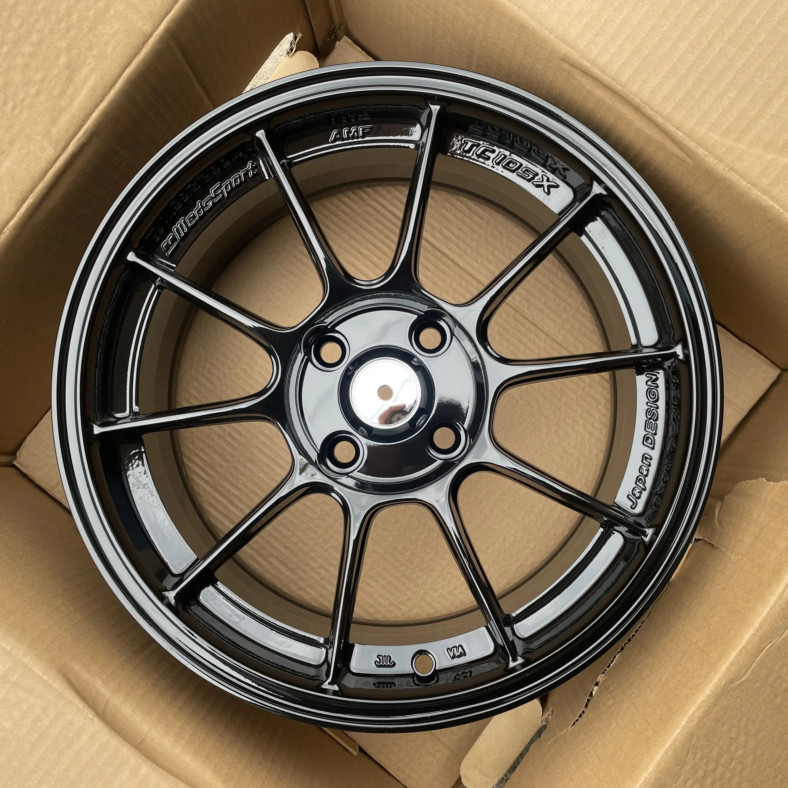 GPWYK TC105x 15 Inch 4X100 Flow Forming Passenger Car Wheels