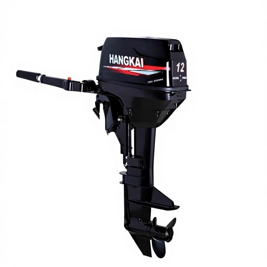 

Hangkai Zhejiang Outboard Motor 12 HP Two-stroke Long -shaft Water-cooled