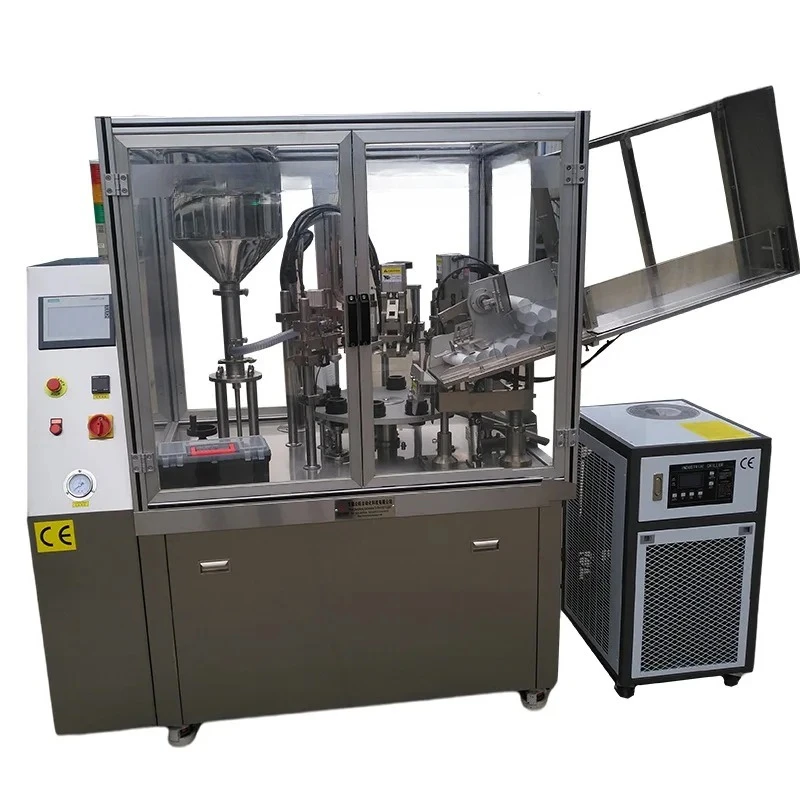 Wholesale of fully automatic filling and tail sealing machines, ointment and facial cleanser tail sealing machines, and integrat