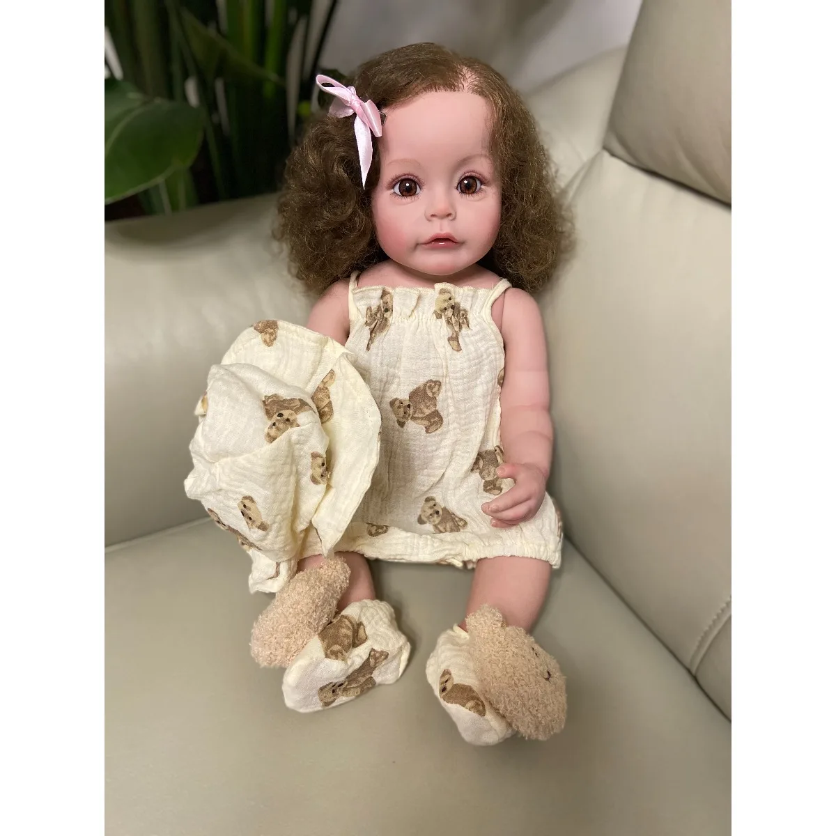 Full Body Soft Silicon Vinyl Simulation Baby Viny Soft Newborn Lifelike Bebes Reborn Dolls