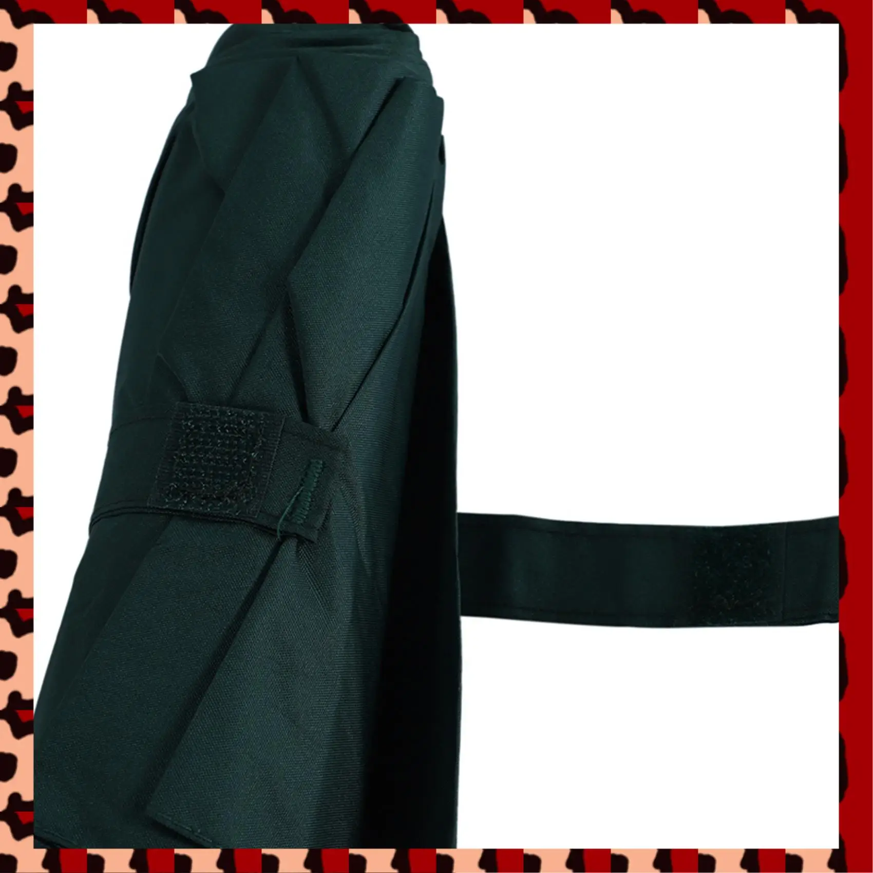 

A72P 3X УФ-прозрачный зонт, тройной утолщенный черный клей, солнцезащитный крем, солнцезащитный зонт, зонтик из девяти фанеры, зеленый