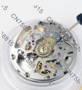 Automatic mechanical movement, PT5404 skeleton For PT5000 2824 watch parts