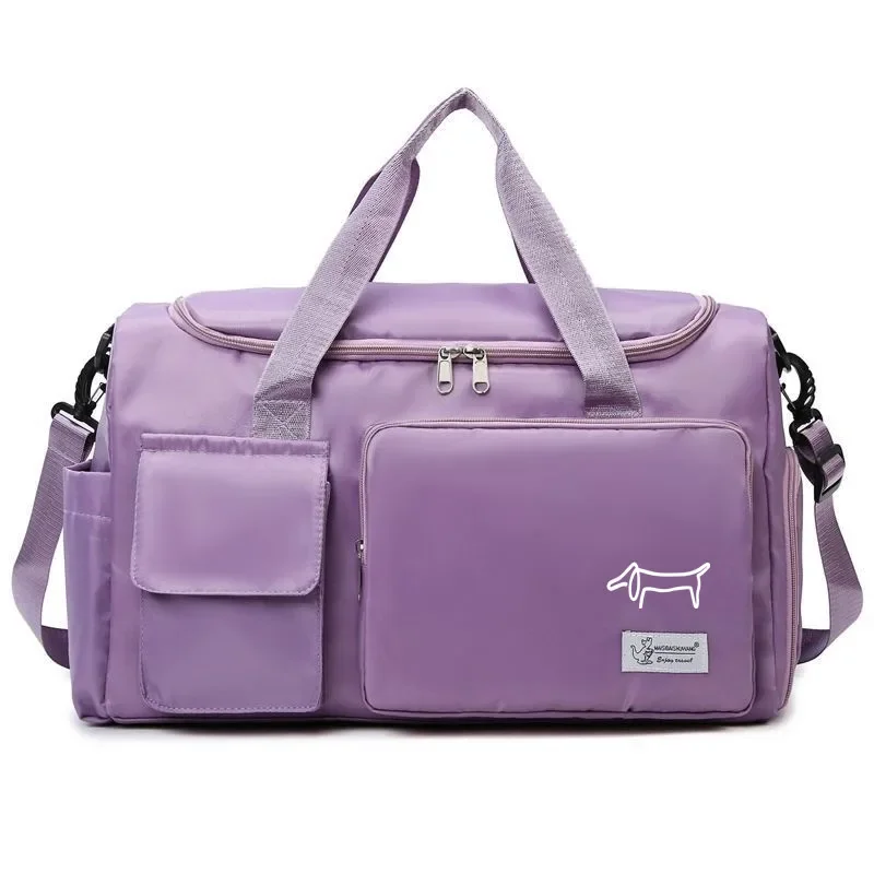 Borsa per scarpe indipendente Borsa da uomo Autunno Inverno 2024 Borsa da golf autentica Borsa da viaggio ad alta capacità da donna Borsa a tracolla