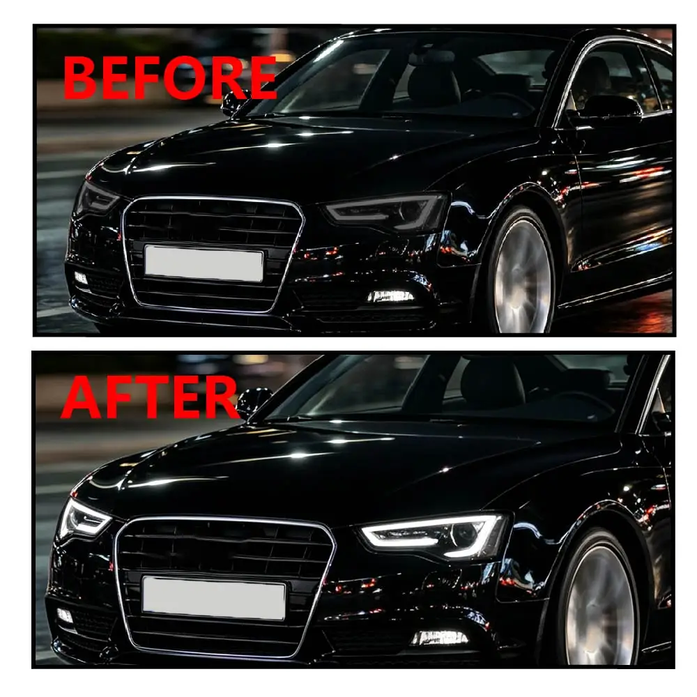 For 2012-2016 Audi A5 S5 Car Headlight Ballast Chip LED White Light DRL Chip Angel Eye Board Light Source Board Microchip Chip view 6
