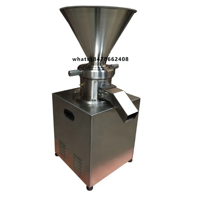 

Commercial 80-150 Kg/hour Peanut Butter Making Machine Peanut Sesame Butter Colloid Mill Price Chili Sauce Processing Machine
