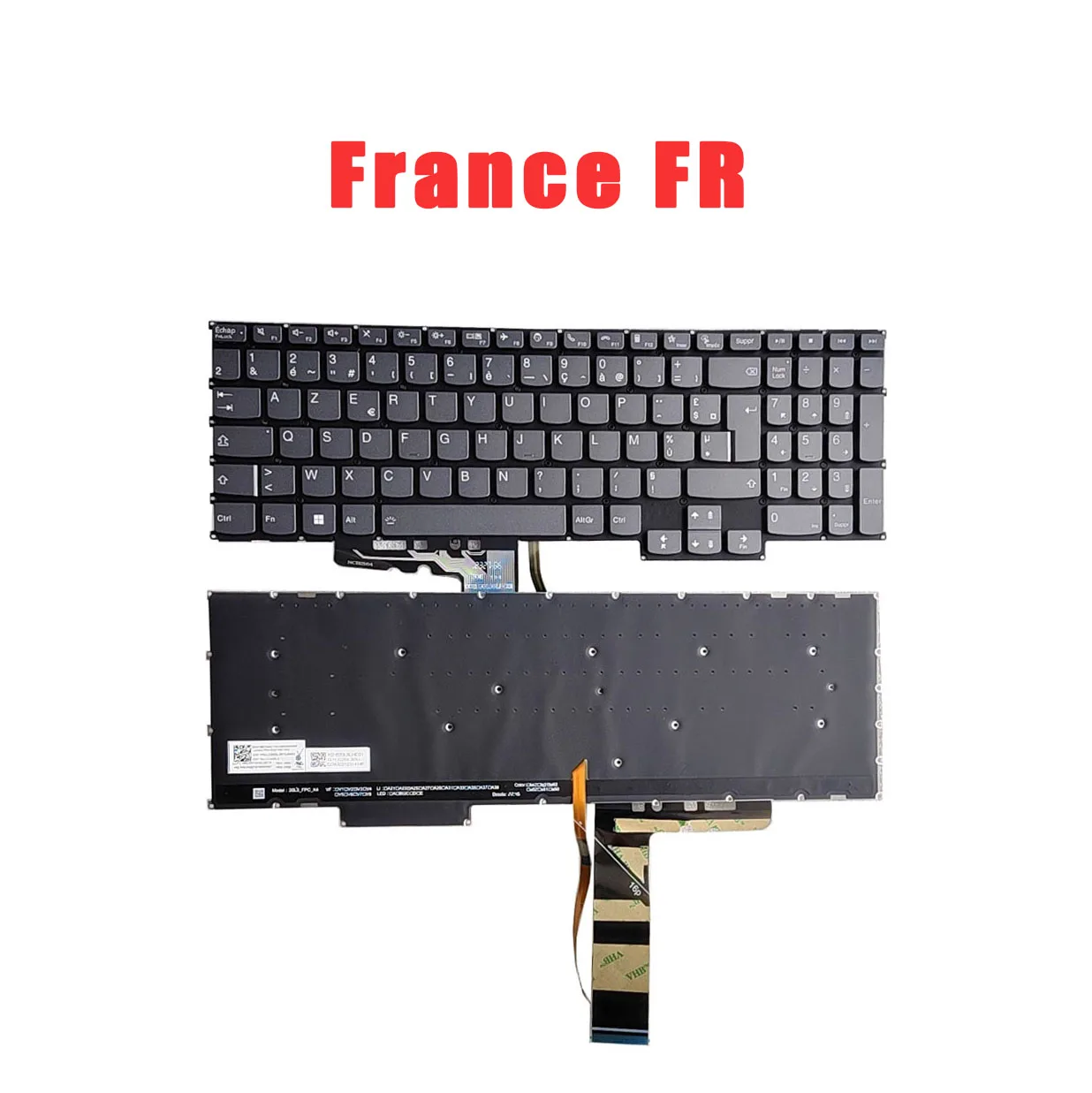 Laptop Keyboard For Lenovo For Ideapad Pro 5 16IRH8 16APH8 16ARP8 16AHP9 16IMH9 English US With Backlit Gray New