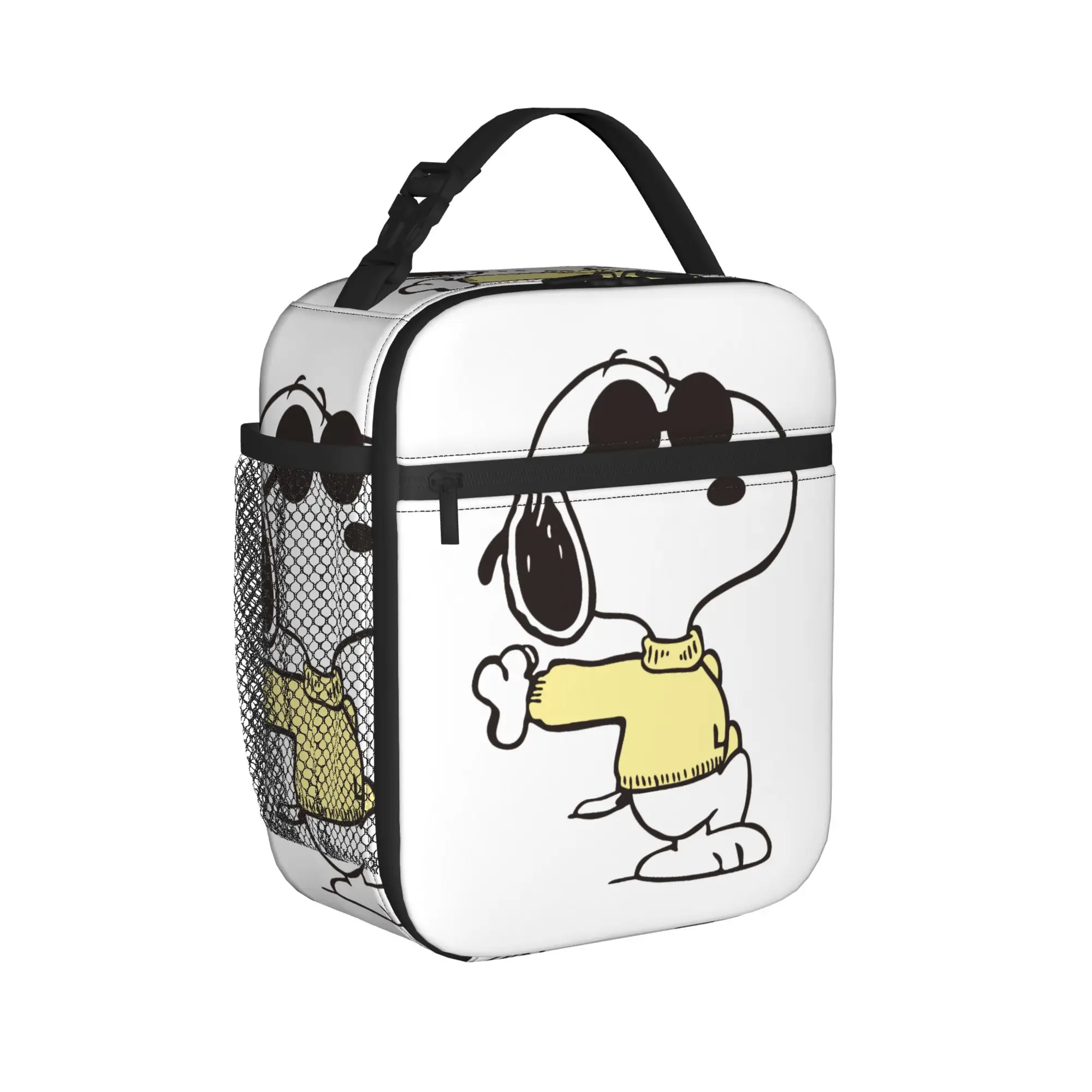 

S-Dog-Snoopies Cartoon Merch Insulated Lunch Tote Bag For Work Food Storage Bag Portable Cooler Thermal Lunch Boxes