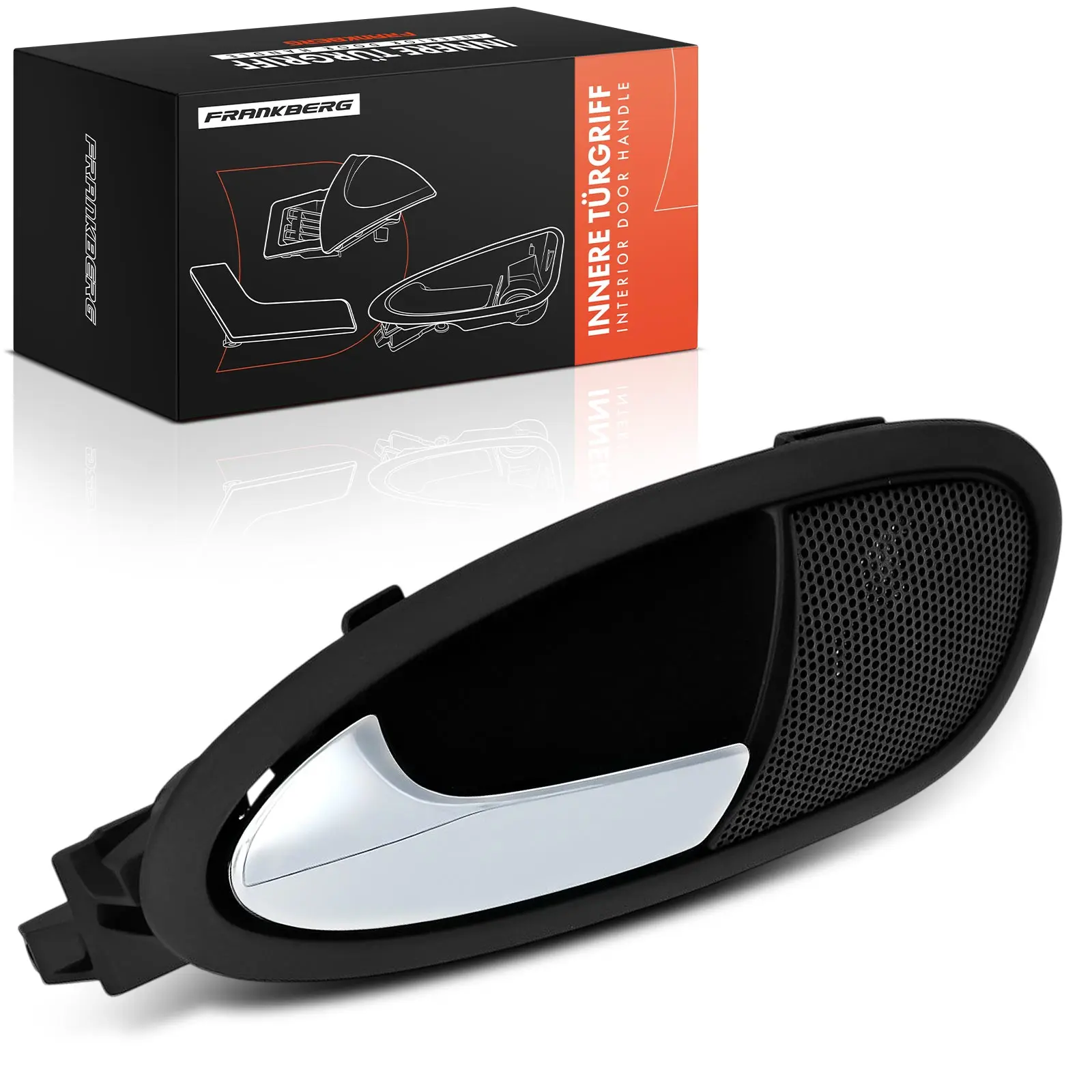 Frankenberg 1x binnendeurgreep linksvoor voor Seat Leon 1P1 2005–2013 5P0837113