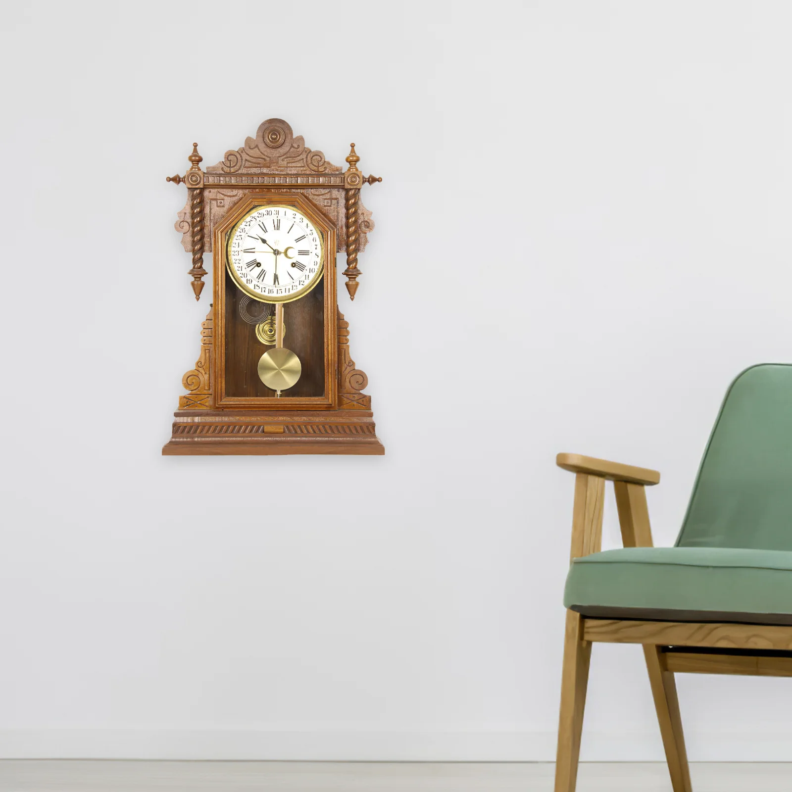 

Pendulum Clock Part Mechanism Replacement with Wall Disc Hook Parts Inner