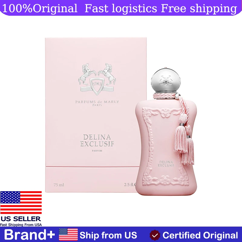 

PARFUMS DE MARLY Delina Exclusif 70ML Long Lasting Fragrance Perfume Cologne Persistence Pheromone French Perfume Portable