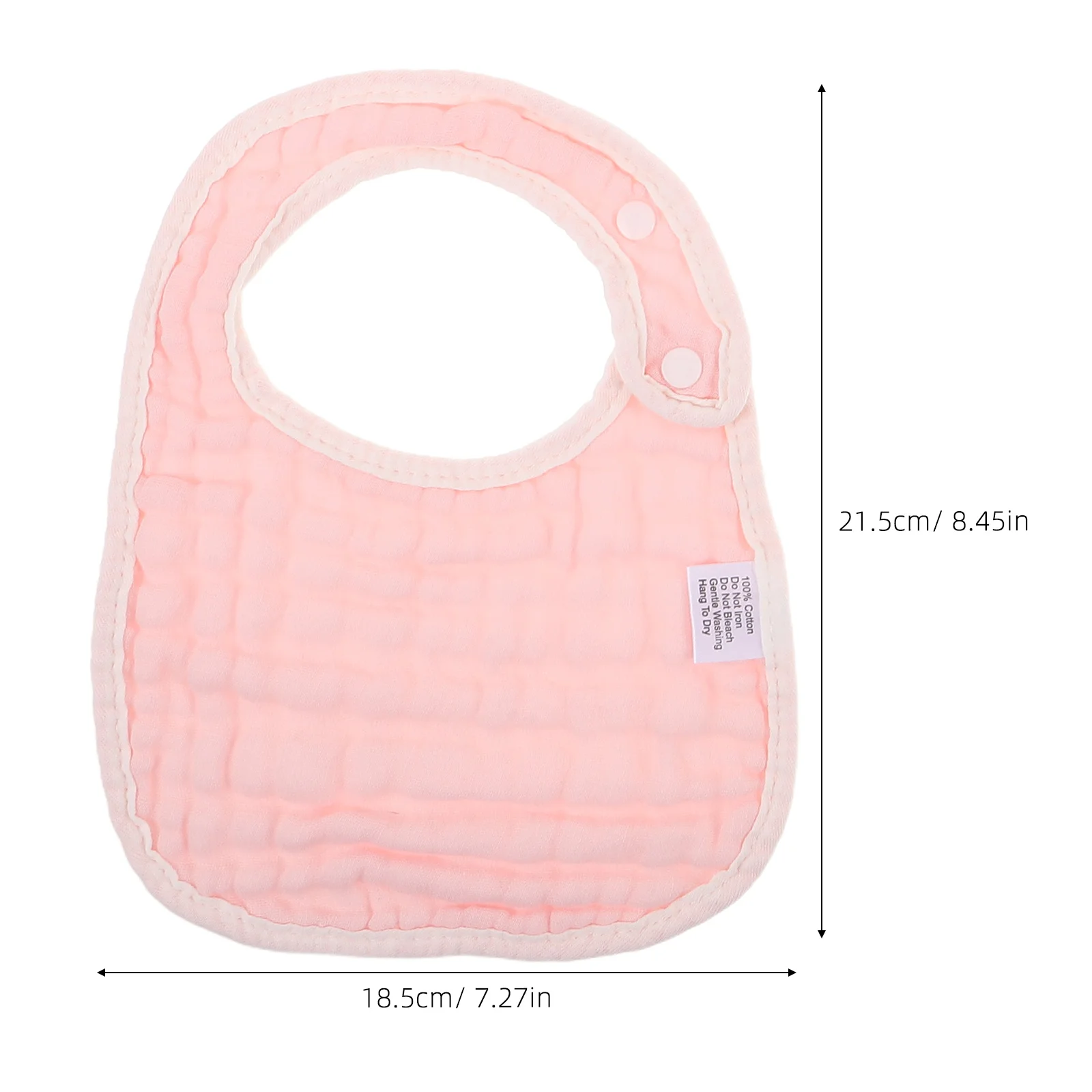 10 قطعة المرايل الطفل الوليد U-شكل بلون لعابه تغذية مريلة للرضع طفل لينة تسرب واقية من القماش منشفة عادي باندانا