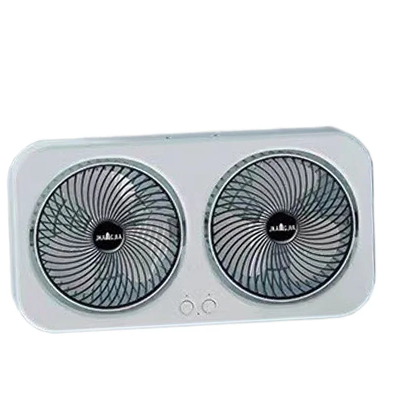 

Настольный вентилятор A05G с двумя головками, USB Type-C, перезаряжаемый, подвесной, бесшумный, 3 скорости, регулируемый, охладитель воздуха