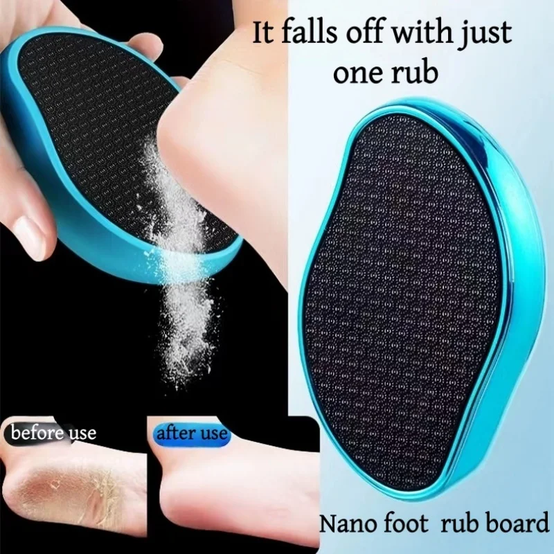 Nano Glass Foot File, Manual Foot File, Wet Dry Scab Removal, Washable and Reusable, Professional Foot File, Used for Foot Care