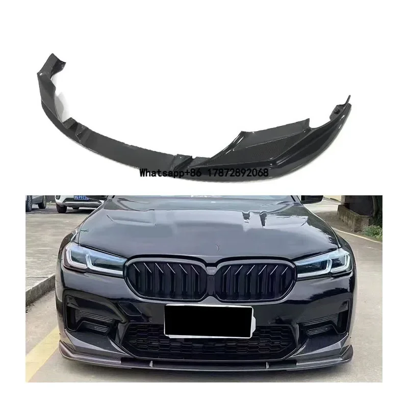 

For M5 F90 3D Style Dry Carbon Fiber Forged Pattern Body Kit Front Lip Diffuser Spoiler