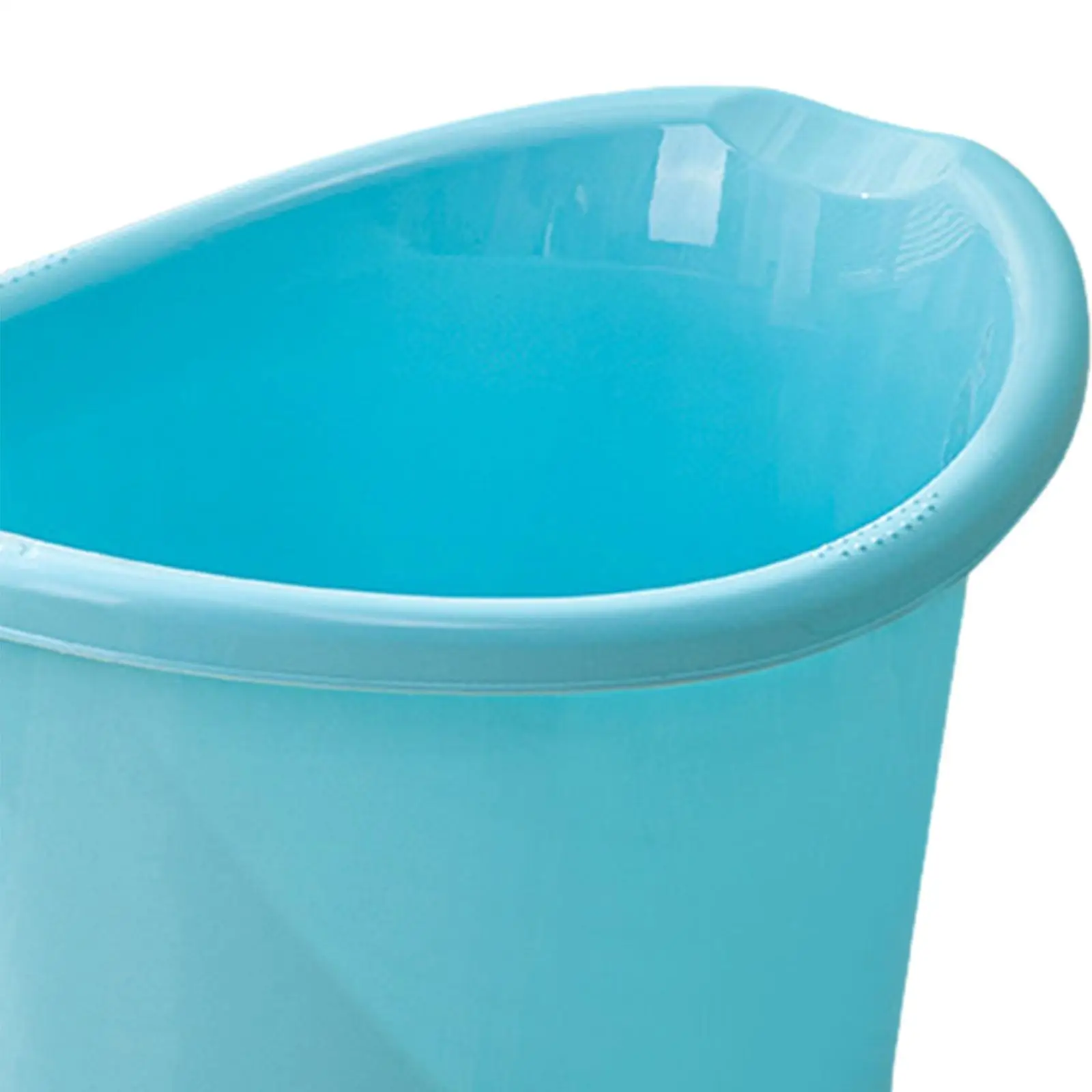 Non Slip Infant Bathtub Bucket Thickened PP Material with Removable Stool for Baby Shower Tub Safe for seat Support Kids