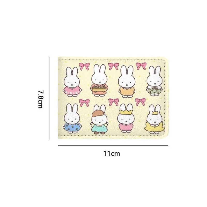 New Miffy Bunny Cute Creative Cartoon Pattern Car Driver's License Protective Cover Fashionable Multi-Card Storage Card Holder - view 6