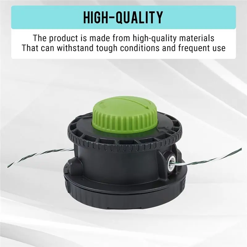 LLCS-For Ryobi Reel Easy+ Bump Feed Trimmer Head(314608005) For Straight Shaft Models RY15526, RY15527 RY15529