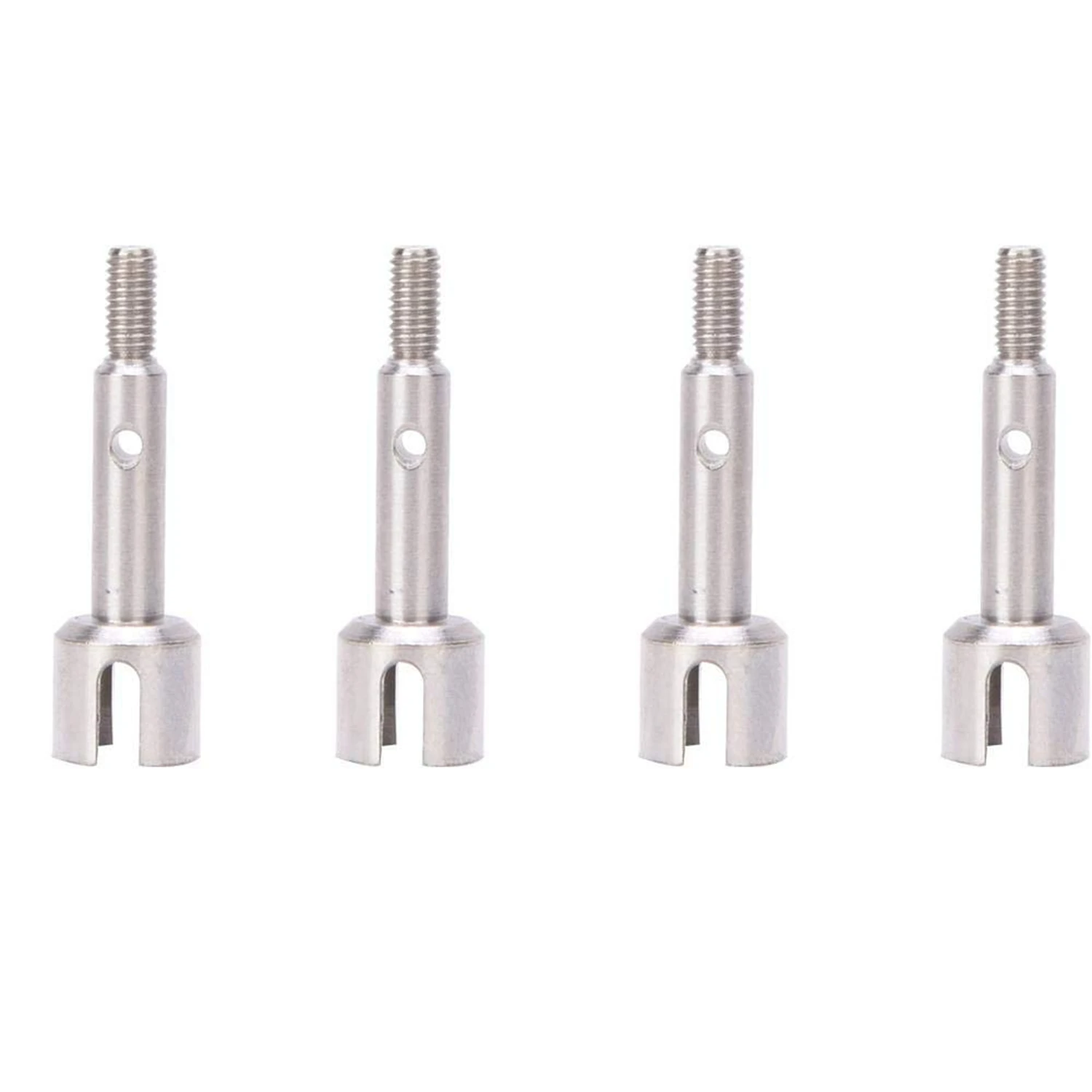 For Wltoys 144001 1/14 RC Car Spare Parts 144001-1281 Rear Dog Bone With 4Pcs Steel Front/Rear Wheel Axle Replacement