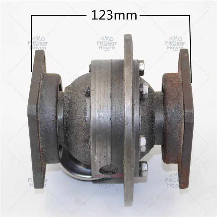 Electric tricycle rear axle accessories chain differential assembly small shell tricycle brush motor tooth bag