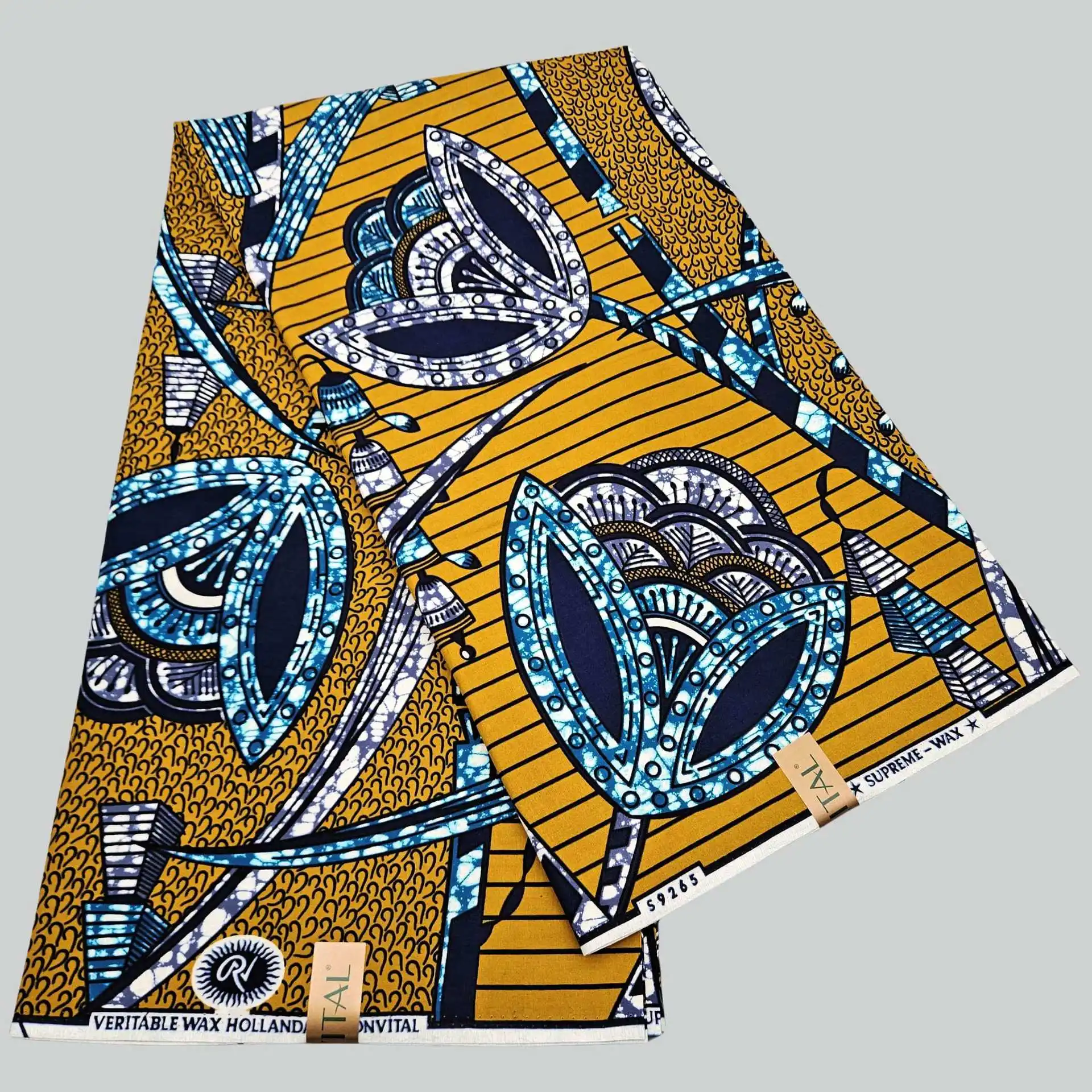 

Африканский стиль, восковые растения, оранжевая хлопчатобумажная ткань с принтом для шитья одежды своими руками, подушка для дивана, длина 6 ярдов, ширина 115 см, 24S R2242